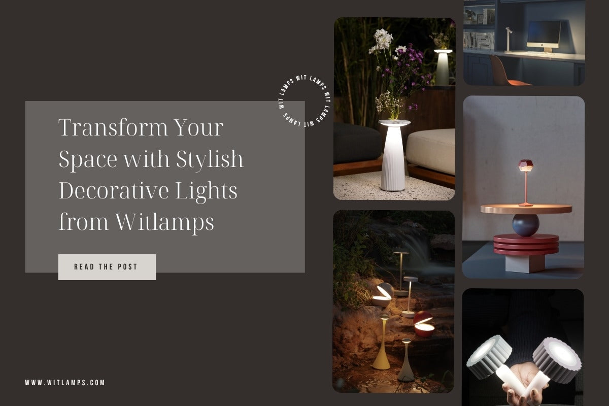 Transform Your Space with Stylish Decorative Lights from WitLamps