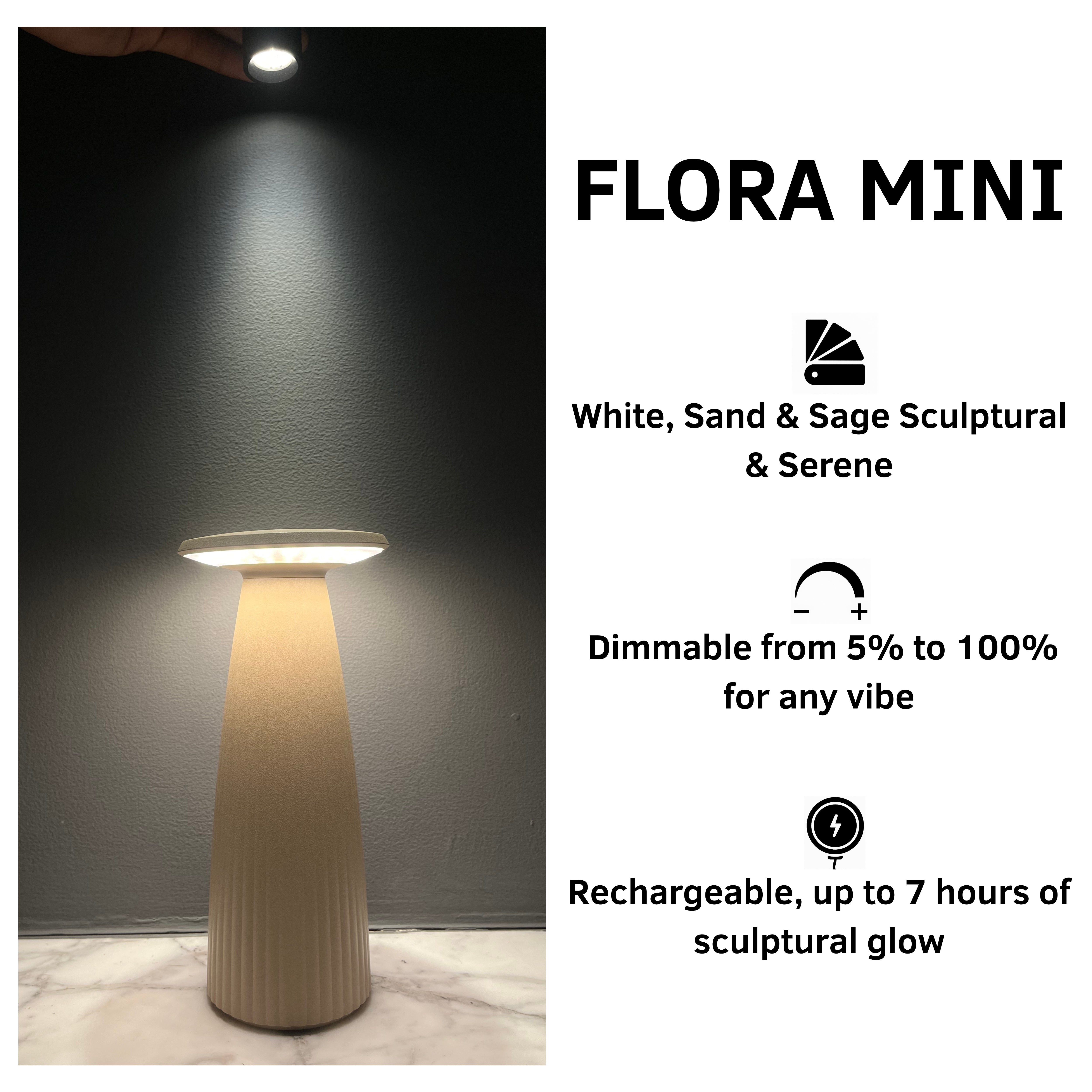 Flora Mini (Sand)
