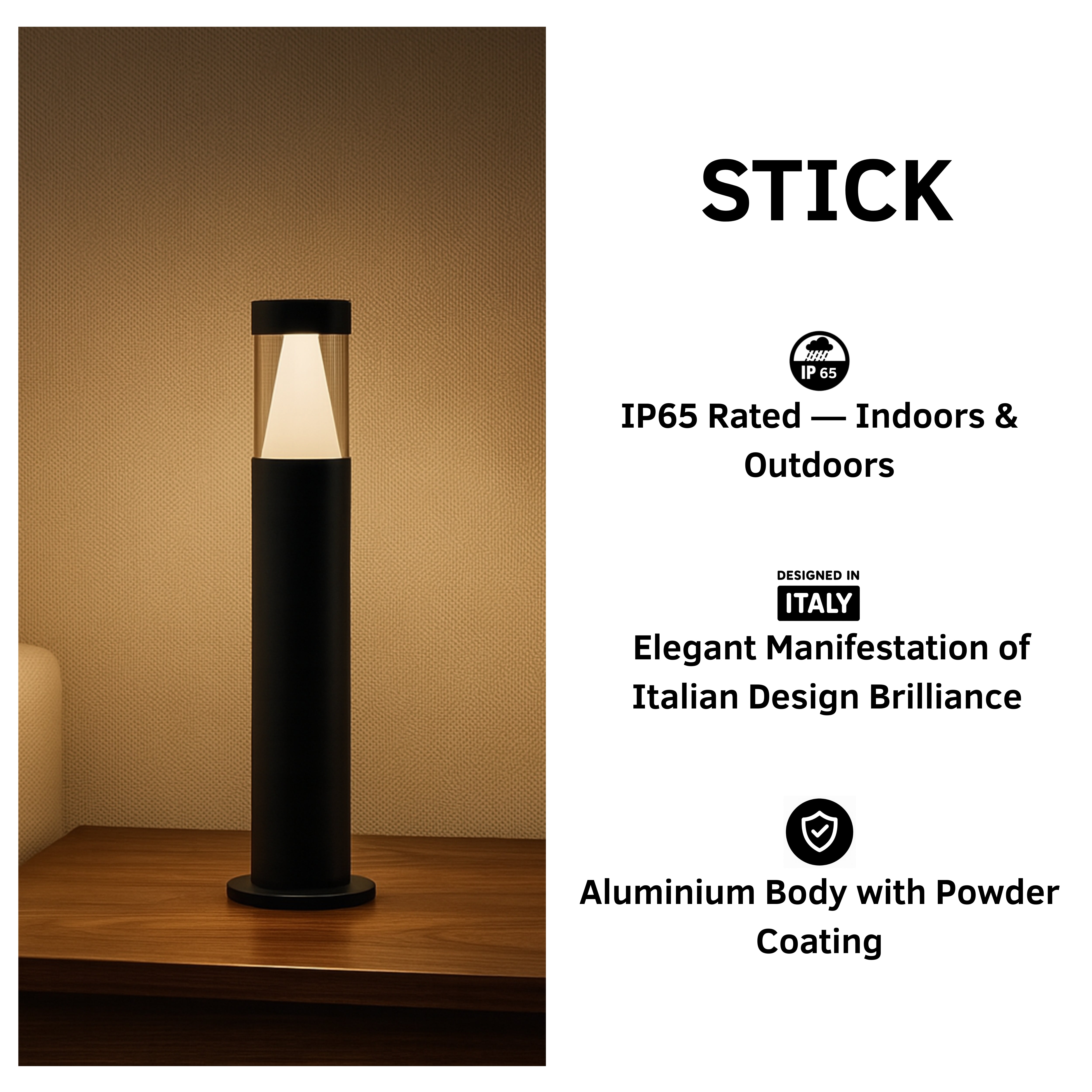 Stick (Glossy Black)