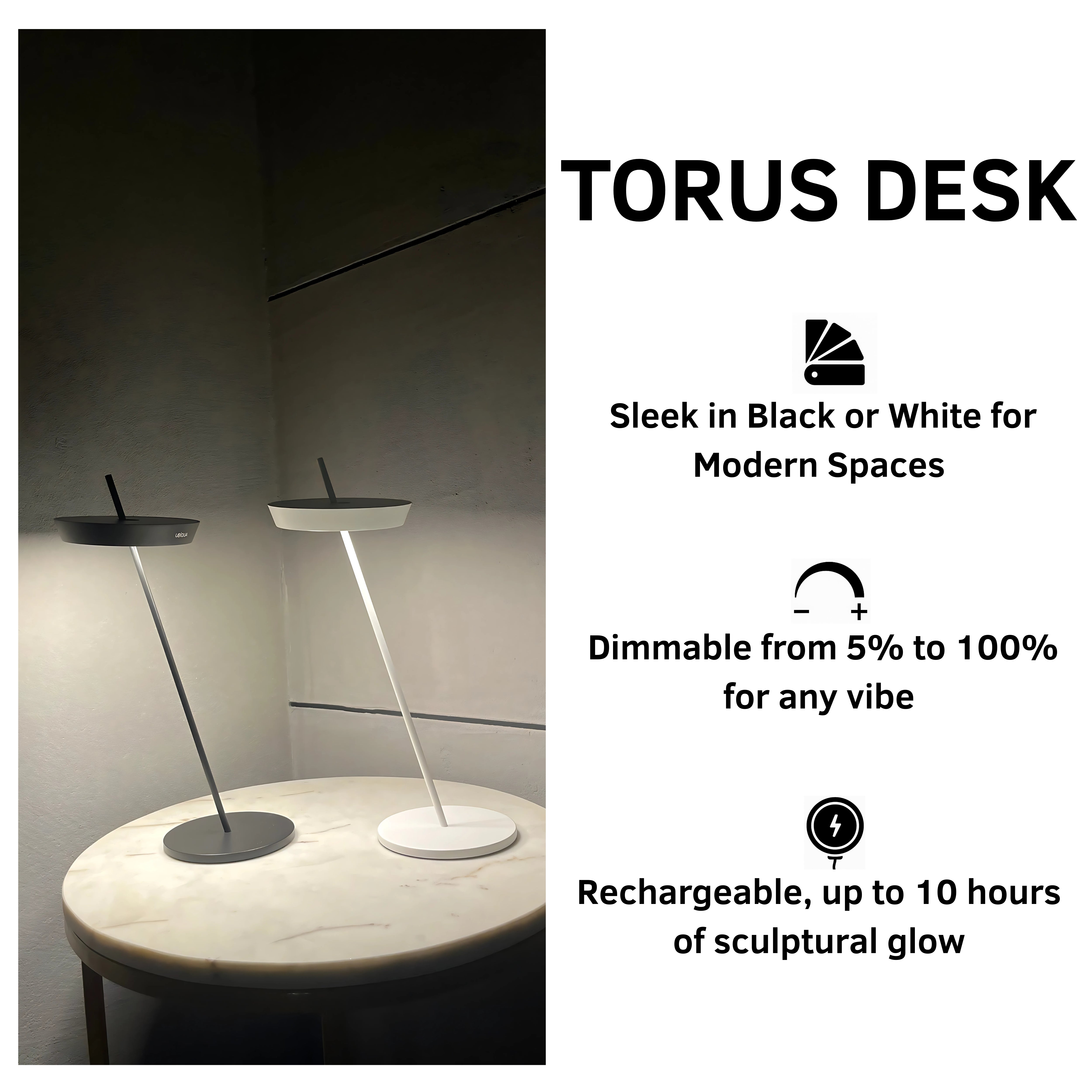 Torus Desk (Black)
