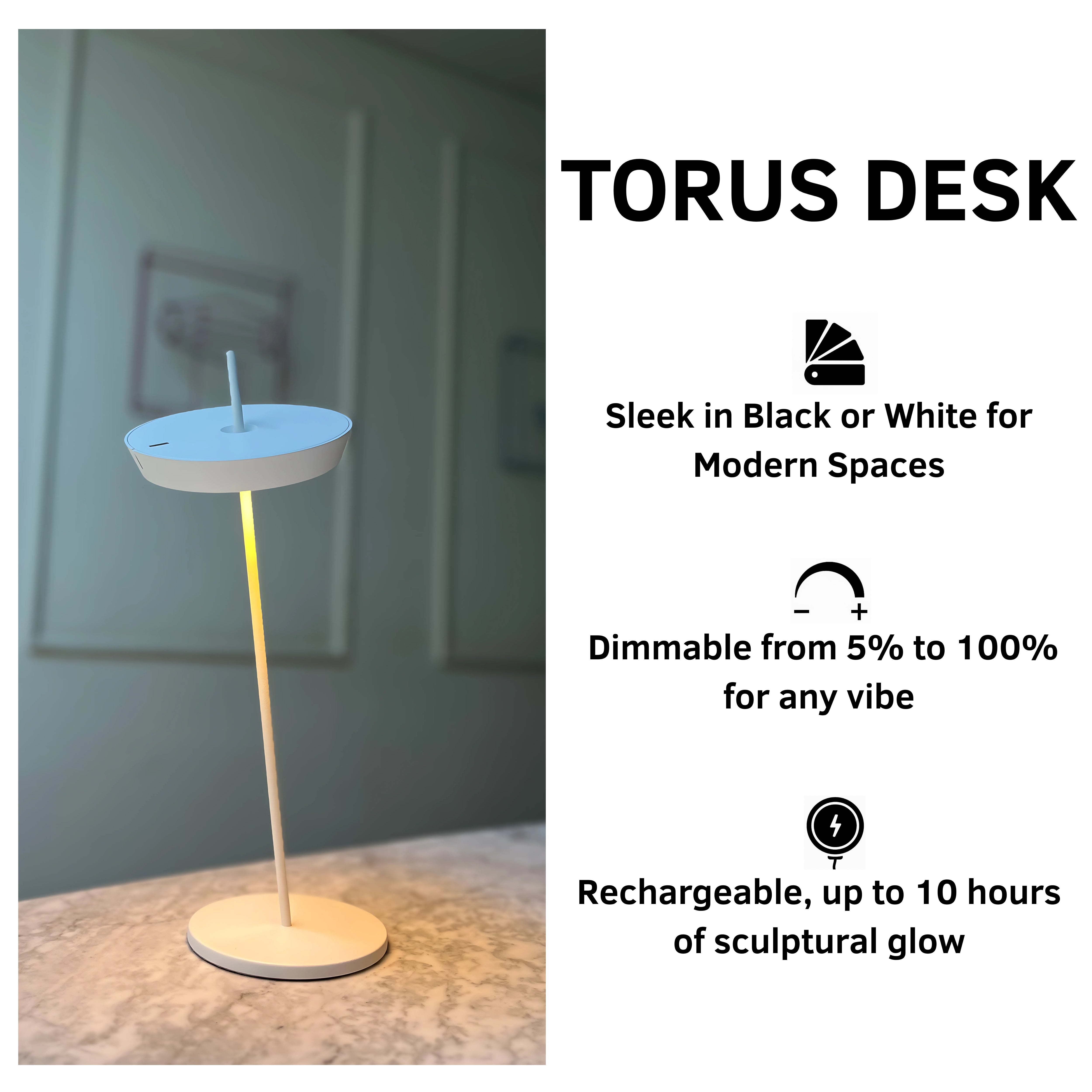 Torus Desk (White)