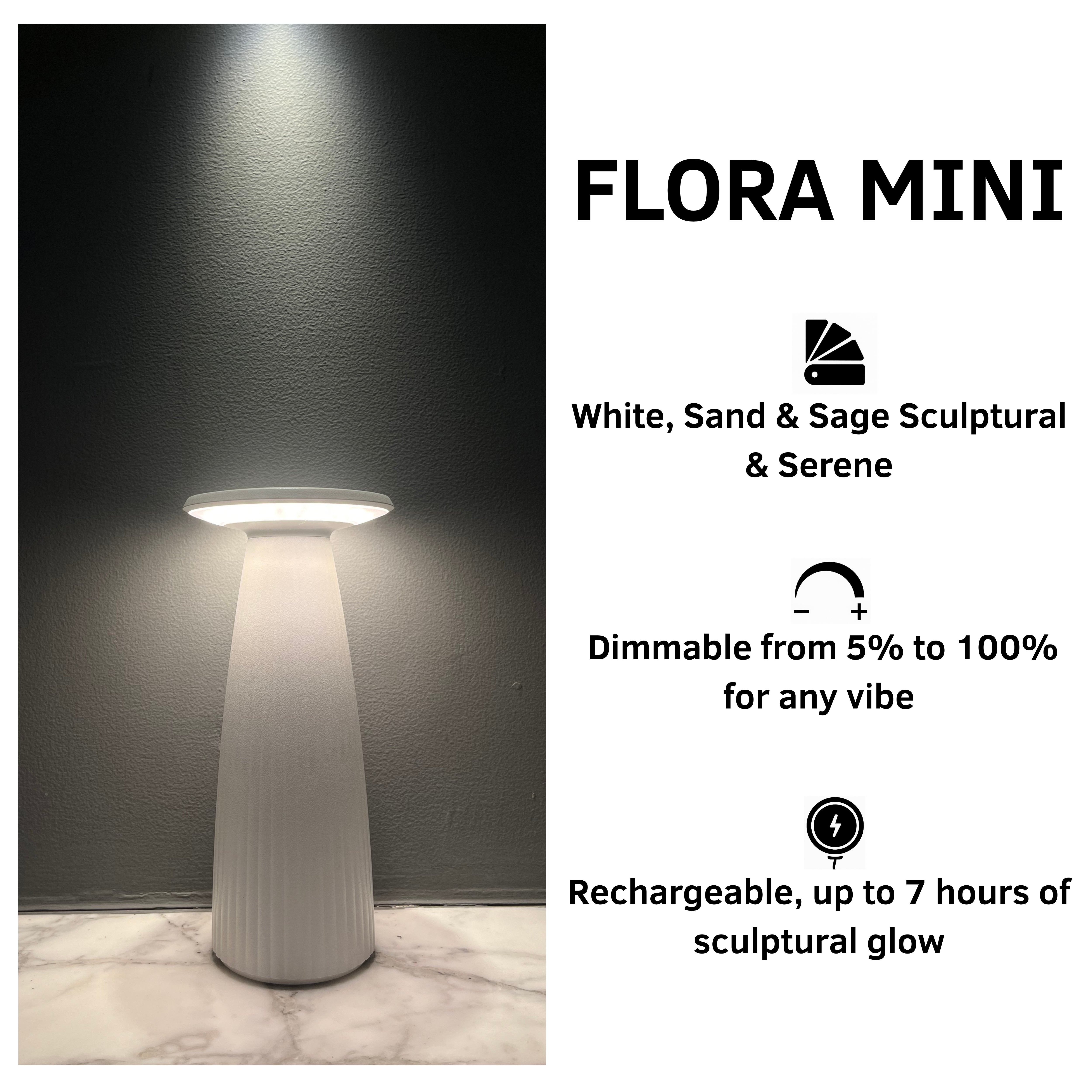 Flora Mini (White)
