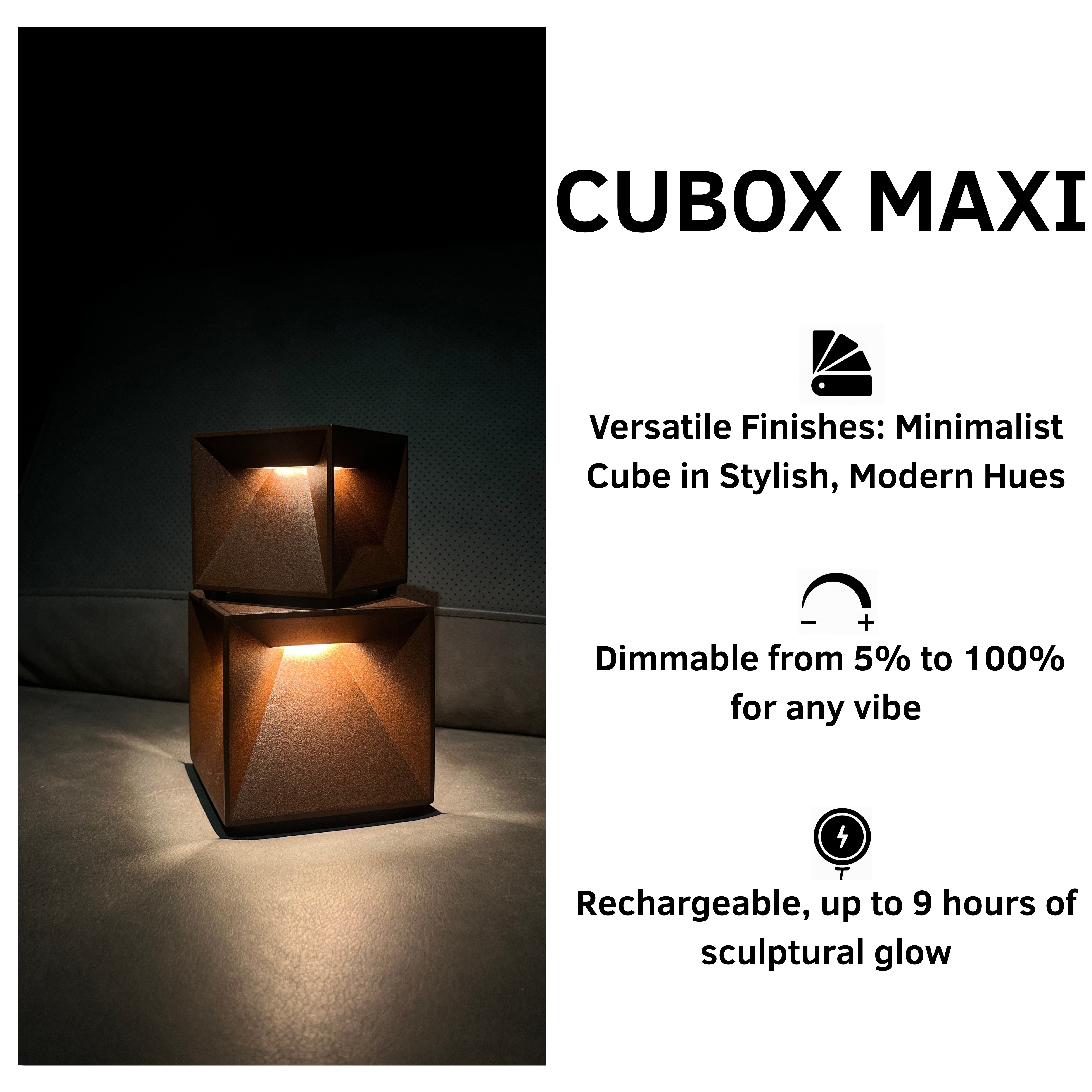 Cubox Maxi (Corten)
